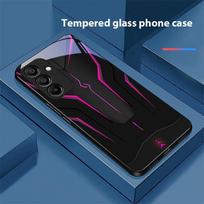 Mechanical Cool Yellow For Samsung Galaxy A15 5G 54 4G 51 50 24 35 90 71 12 51 53 52S 80 22 34 Black Tempered Glass Phone Case For Samsung A52s 5G