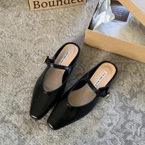 Madingi Bailamos Pavasariniai Nauji Moteriški Plokščiapadžiai Šlepetės Ponios Elegantiški Plokščiapadžiai Minkšti Plokščiu Kulnu Suknelės Balerinos Batai Įslystami Šlepetės Muj 35 juoda