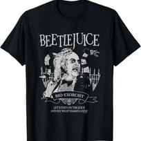 Beetlejuice Bio-Exorcist Turn On The Juice Vintage T-Shirt S juoda