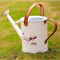 Lauko augalų purkštuvas, mielas raštas, metalas, augalų purkštuvas, cinkuotas plienas, sodininkystės purkštuvas, sodo ąsotis, nepralaidus 2.5L yellow