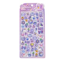Japanese 3D Jelly Colour Stickers Adorable Cartoon Cat Bunny Sticker designed for DIY Decor Photocard Journal Scrapbook Cute And Charming Decals