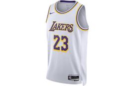 Nike Nba Los Angeles Lakers LeBron James Association Edition Swingman Dri FIT Marškinėliai DN2081-103 XXXL