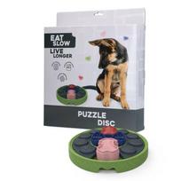 Eat Slow Live Longer Puzzle Disc - intelektualus žaislas šunims, diskas
