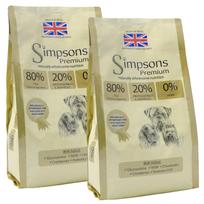 Simpsons Premium 80/20 Mix Fish - maistas suaugusiems šunims, su žuvimi