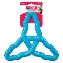 KONG Flyangle (L) - plūduriuojantis žaislas šunims, lankstus, švelnus dantims