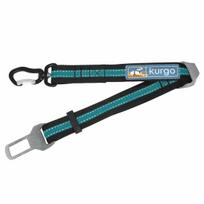 Kurgo Direct to Seatbelt Swivel Tether - reguliuojamas automobilio saugos diržas šunims, sukamasis karabinas