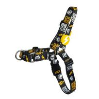 Dashi La Casa De Papel Golden Front Harness - Norvegiško tipo pakinktai šunims, įkvėpti serialo „Money Heist“.
