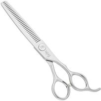 Yento Fanatic Series Thinner - profesionalios vienpusės retinimo žirklės, pagamintos iš anglinio nerūdijančio plieno, 32 dantys