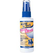 Mane'n Tail Spray & Braid - produktas, palengvinantis plaukų, karčių ir uodegų pynimą arkliams ir šunims