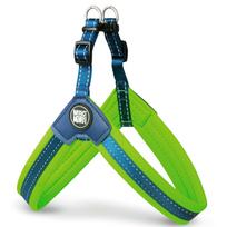 Max&Molly Q - Fit pakinktai Lime Green - įlipami pakinktai šunims, lengvi ir reguliuojami