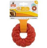 Nylabone Tvirtas Pintas Žiedas Jautiena - tvirtas guminis žaislas šunims su jautienos skoniu