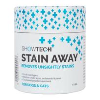 Show Tech+ Stain Away - balinimo pudra dėmėms ir spalvos pakitimams, šunims ir katėms