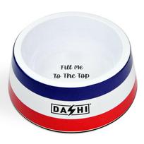 Dashi Stripes Red & Blue Dubenėlis - melamino dubenėlis šunims ir katėms
