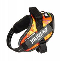 Julius - K9 IDC Powerharness Crazy - aukštos kokybės šunų pakinktai, pašėlęs raštas - Mini - Mini