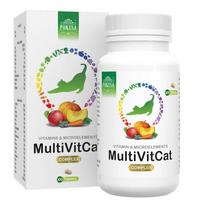 Pokusa MultiVit Cat 300 tabletės - pilnas vitaminų, mineralų ir amino rūgščių rinkinys katėms
