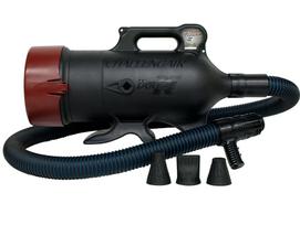 Double K ChallengAir Extreme Blaster 2350W - galingas, dviejų variklių stalo džiovintuvas, 125 l/s