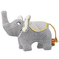 Resploot Cuddlers Elephant - pliušinis žaislas šunims, dramblys pagamintas iš perdirbtų medžiagų, su cypsinčiu elementu