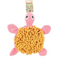 Flamingo uostymo kilimėlis šuniukams "Vėžlys" (38 cm) - uostymo kilimėlis šuniukams ir mažiems šunims, vėžlys su cypliuku