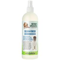 Nature's Specialties Silk - N - Finish Spray - daugiafunkcinis purškiklis šunų ir kačių kailiui, apsaugo nuo sniego gniūžčių susidarymo