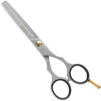 Henbor Superior Golden Line Thinner - vienpusės retinimo žirklės su matine apdaila, 30 dantų