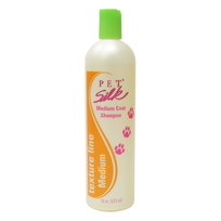 Pet Silk Texturizing Coat Shampoo - tekstūrizuojantis šampūnas šunims ir katėms su vidutinio ir normalaus kailio, koncentratas 1:16