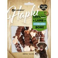 Flamingo Hapki Lamb Calcium - šunų skanėstai, kalcio kubeliai, apvynioti ėriena.