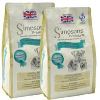 Simpsons Premium Adult Sensitive Lamb & Potato - maistas jautriems šunims, ėriena ir bulvės