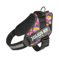 Julius - K9 IDC Powerharness Leaf2 - aukštos kokybės šunų pakinktai su įdomiu dizainu