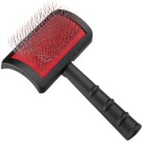 Yento Mega Pin Brush Medium - minkštas pudelio šepetys su ilgais spygliukais