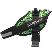 Julius - K9 IDC Powerharness Pixelfield - šuns pakinktai su atšvaitais, pikseliais