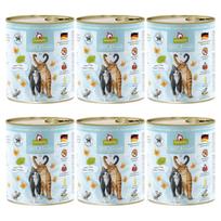 GranataPet DeliCatessen & Turkey - be grūdų šlapias maistas katėms, su lašiša ir kalakutiena