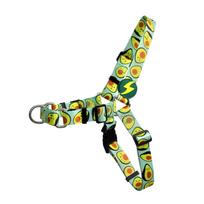 Dashi Avocado Front Harness - Norvegiško tipo pakinktai šunims, be traukimo, avokado raštas