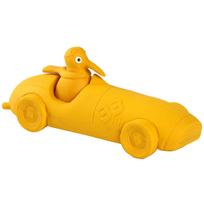 Kiwi Walker Racing Cigar - cypsintis žaislas šunims, geltonas lenktyninis automobilis