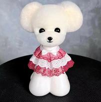 Mr. Jiang stovinčios ausys Teddy galvos plaukai - keičiamas kailis Teddy kirpimo galvai, su stovinčiomis ausimis