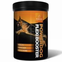 Pokusa PowerDog Flexi Booster - natūralus papildas aktyviems šunims, palaikantis raumenų ir kaulų sistemą