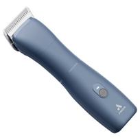 Andis eMERGE Blue Clipper - profesionalios vieno greičio kirpimo mašinėlės su įmontuota įkraunama baterija ir CeramicEdge peiliuku (1,5 mm), mėlyna