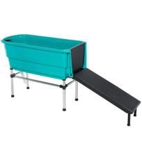 Blovi Booster Pet Tub - patogus gyvūnų maudymo kubilas su rampa