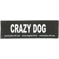 Julius K9 Crazy Dog ženkleliai 2 vnt. - ženkleliai Julius pakinktams, su Velcro tvirtinimu