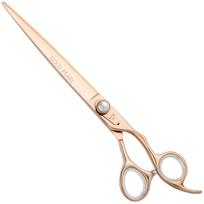 Geib Gold Pearl tiesios žirklės - profesionalios kirpimo žirklės, pagamintos iš japoniško plieno, tiesus dizainas