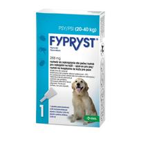 Fypryst Fipronil 268mg - lašai nuo blusų ir erkių šunims, sveriantiems nuo 20 iki