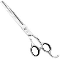 Henbor Infinity Pets Line Chunker žirklės - Profesionalios vienpusės retinimo žirklės, 25 dantys