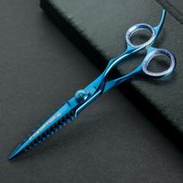 Excalibur Shears Predator Blue - labai aštrios kirpimo žirklės, tiesios