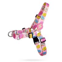 Dashi Donut Front Harness - Norvegiško tipo pakinktai šunims, neleidžiantys traukti, su spurgų raštu