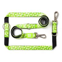 Max&Molly Multi-Leash Kiwi - reguliuojamas pavadėlis šunims, įdomus raštas, 200 cm