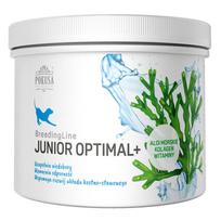 Pokusa BreedingLine Junior Optimal Plus - specializuotas papildas, skirtas spręsti organizmo trūkumus ir palaikyti tinkamą šuniukų vystymąsi.
