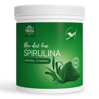 Pokusa RawDiet Spirulina - natūralus papildas, palaikantis šunų ir kačių funkcijas.