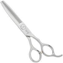 Yento Fanatic Series Thinner - profesionalios vienpusės retinimo žirklės, pagamintos iš anglies nerūdijančio plieno, 30 dantų