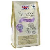 Simpsons Premium Puppy Sensitive & Potato - maistas jautriems šuniukams, lašiša ir bulvės