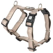 Max&Molly Comfort Harness Matrix 2.0 - minkštas šuns pakinktai su QR identifikatoriumi ir reguliuojamomis diržais, smėlio spalvos