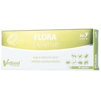 Vetfood Flora Defense - papildas, palaikantis antibiotikų terapiją, viduriavimą, šunims ir katėms - 60 tablečių